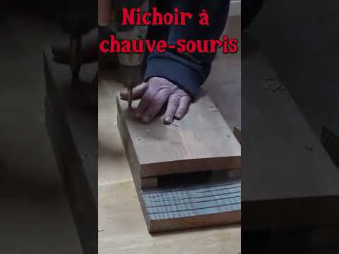 Nichoir pour chauve-souris #serre #jardine #quefairedansmonjardin