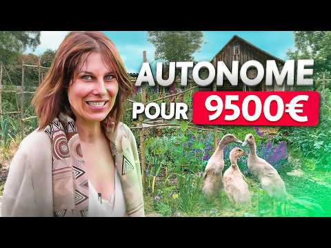 Pour MOINS de 9 500€, elle achète une MAISON avec un GRAND TERRAIN et y crée son ACTIVITÉ AGRICOLE