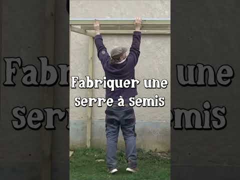 fabriquer une Serre #jardin #serre