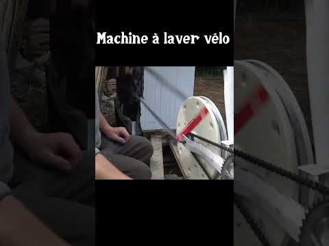 Machine à laver vélo ! (le Vél&#039;eau)