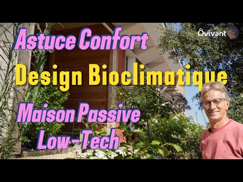 Maison low tech 60€ d’électricité/an, autonome en eau, confortable, sans clim - Christophe Olivier