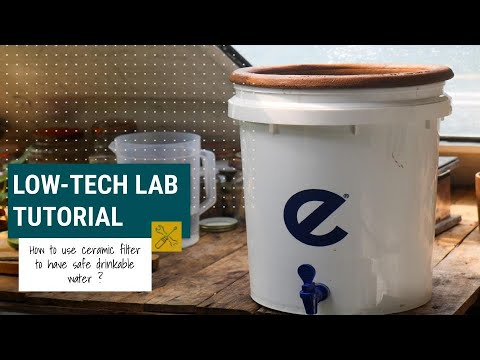 🇫🇷🇬🇧 How to get safe drinking water for 20$ ? - Ceramic water filter - Tutorial