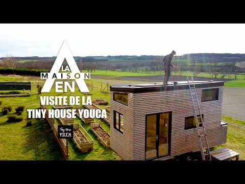 Visite de la Tiny House Youca - La maison en A