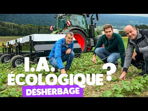 Test du désherbeur Ecorobotix sur une ferme agroécologique innovante